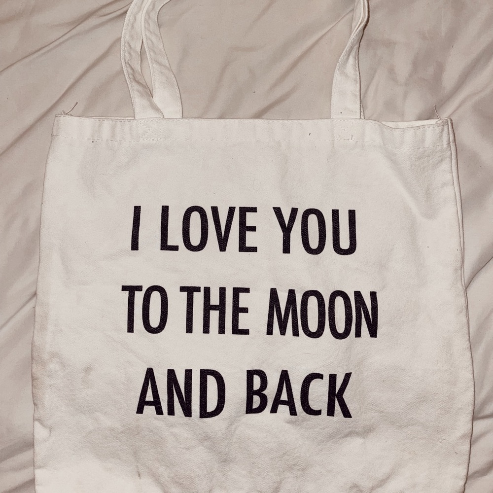 moon tote bag